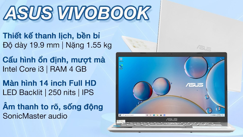Asus VivoBook X415EA (EB638W) 